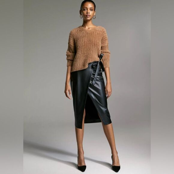 NWOT Aritzia Babaton Ulmann Sweater Constant Camel - Picture 3 of 5